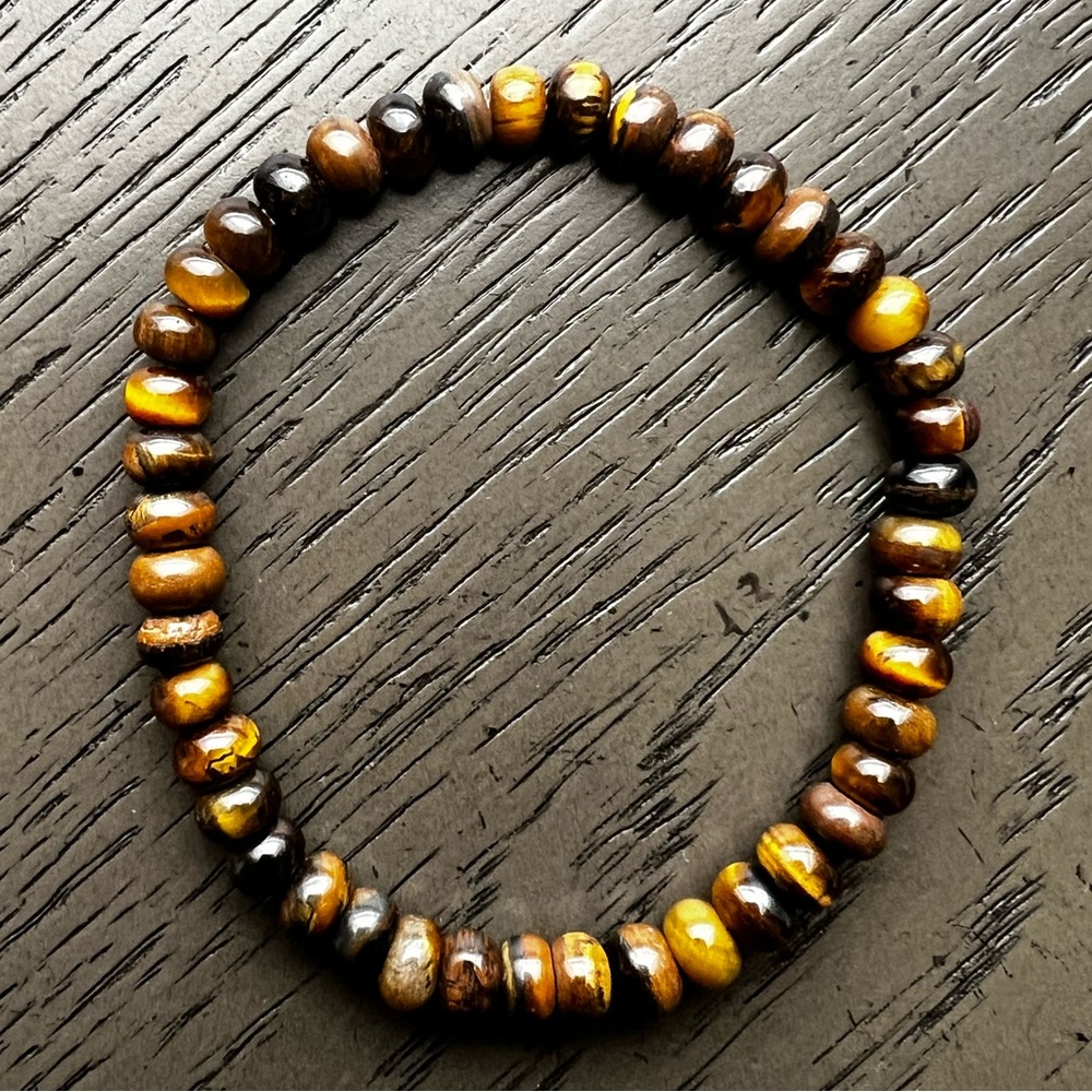Abacus Tiger eye bracelet